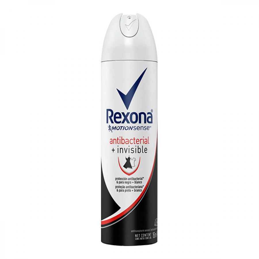 Desodorante Aerosol Rexona Antibacterial Invisible Feminino 90g